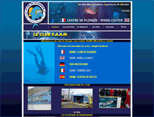 Tablet Screenshot of diving-monastir.com